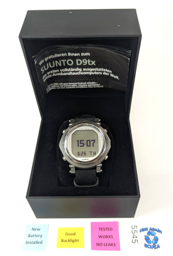 Suunto d9tx titanium trimix - titanium,