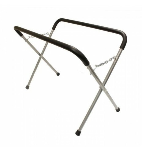 Foldaway trestle panel stand - foldaway,