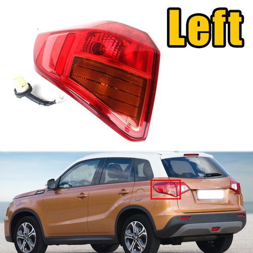 Left rear bumper - rear,