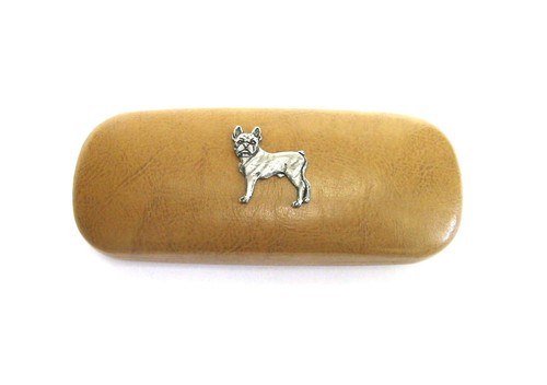 Boston terrier design - terrier, tan