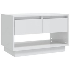 Cabinet white chipboard - tv,