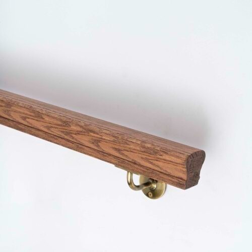 Handrail curved slim walnut - handrail,