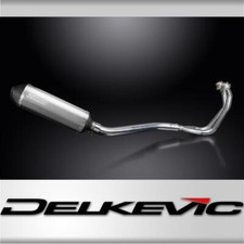 Yamaha TDM850 1991-2001 Full Exhaust System 2-1 343mm X-Oval Titanium Silencer