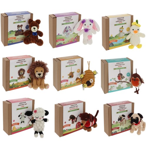 Crochet kit set yarn - yarn, easy