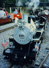 Rio Grande 484 Steam Locomotive Miniature Railway 2002 Original 35mm Slide