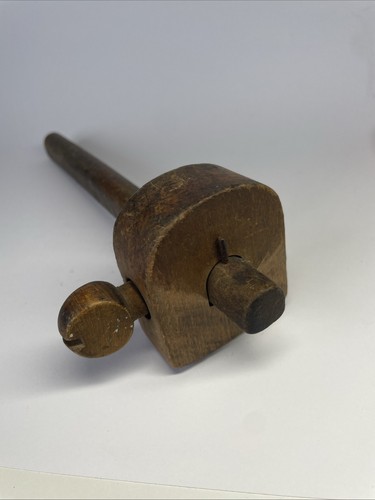 Antique wooden mortise - wooden,