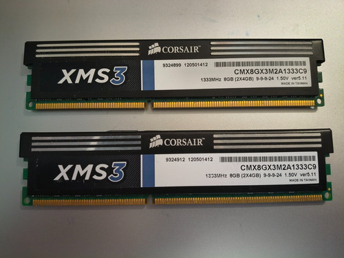Corsair xms3 ddr3 8gb - xms3, 1600mhz