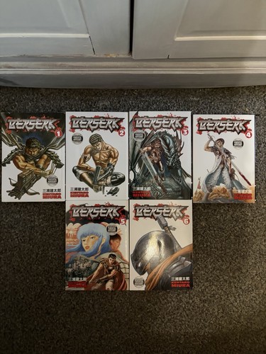 Berserk manga set volumes - berserk, 1-6