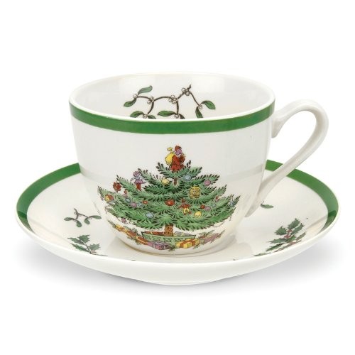 Spode christmas tree - tree, mug