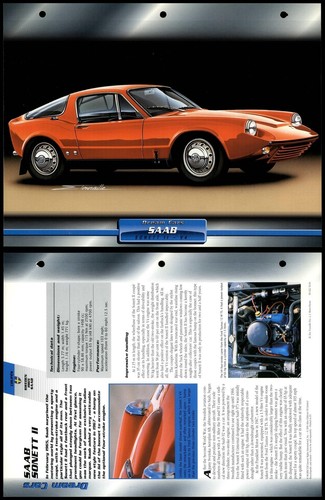 Saab sonett 1965 coupes - saab,