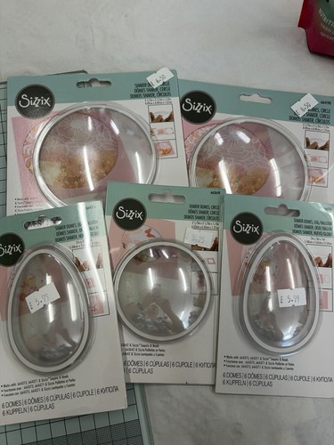 Sizzix shaker domes - shaker, bundle-