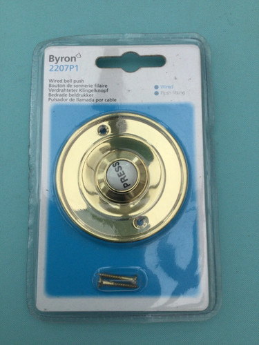 Byron door bell push - door,