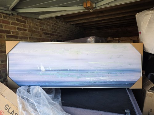 Glass wall art landscape - , (landscape