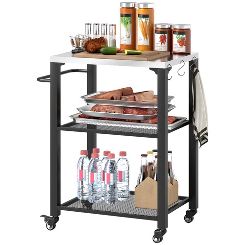 Outsunny shelf outdoor - 3-shelf,