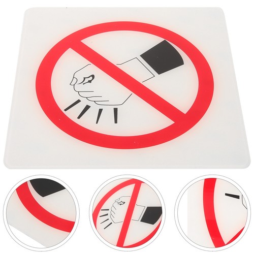Reusable acrylic knocking - no,