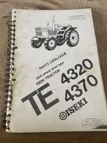 Iseki tractor 4320 4370 - 4320, 2&4