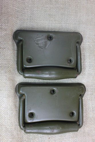Old tool box - drop, handles