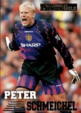 card Merlin Premier Gold 1996-1997 #86 Peter Schmeichel