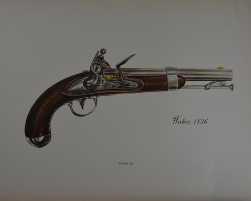 Antique flintlock gun pistol - antique,