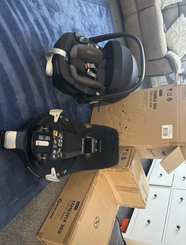 Used maxi cosy pebble 360 - used,