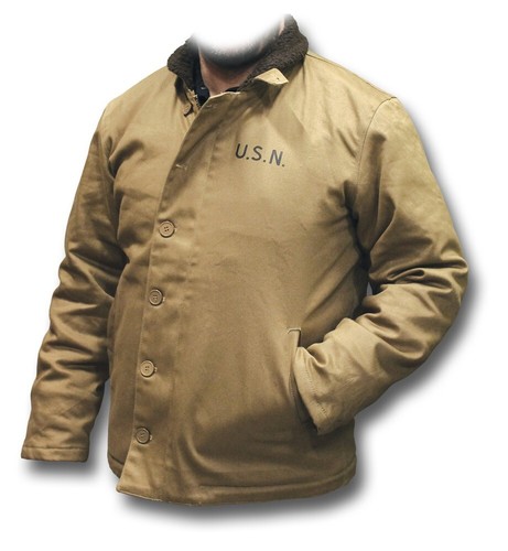 S46 usn deck jacket - usn,