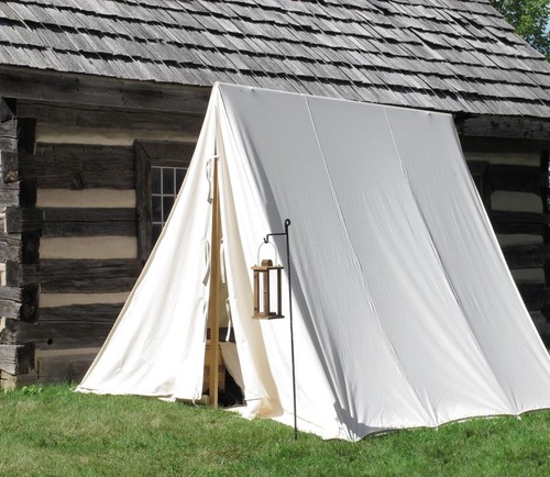 Military tent reenactment - military,
