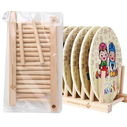 Wooden dish drying - dish,