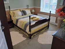 Complete Set Of Stag Minstral Bedroom Furniture