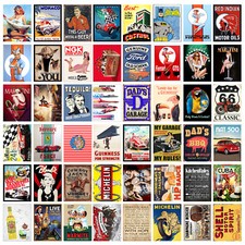 Garage Metal Tin Sign Plaque