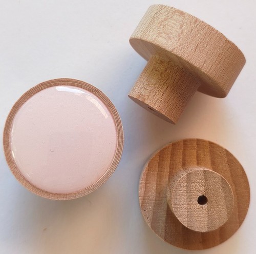 Beech wood cabinet knobs - beech,