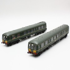 Bachmann 32-906 Class 108 2 Car DMU BR Green with Working Lights OO Gauge