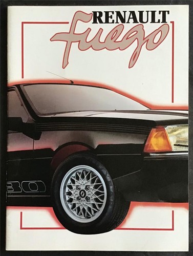 Renault fuego range - renault, sales