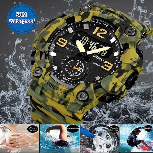 Skmei men military watch - skmei,