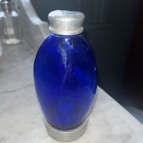 Antique cobalt blue glass - cobalt,
