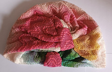 Missoni Mare Multicoloured Knitted Beach Turban Headwrap Headband Hat Cap