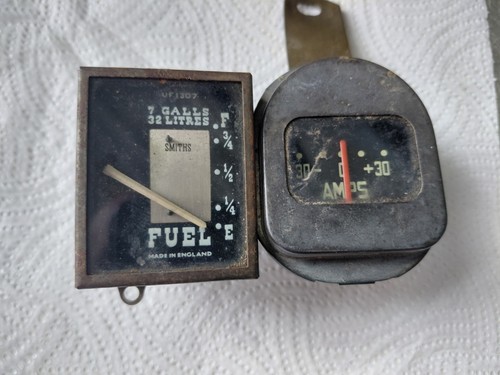 Vintage smiths fuel gauge - vintage,
