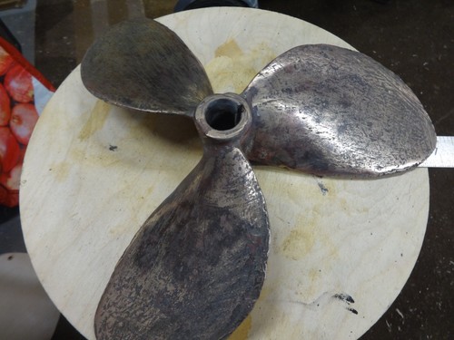Brass bronze boat propeller - brass/bronze,