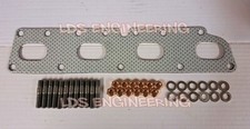 Vauxhall 2.0 16v C20XE C20LET Astra Calibre Cavalier Exhaust gasket stud Nut set