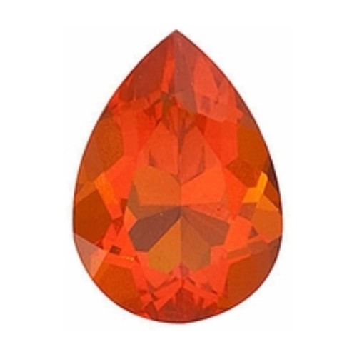 Natural fire opal 5mm - x, 3mm