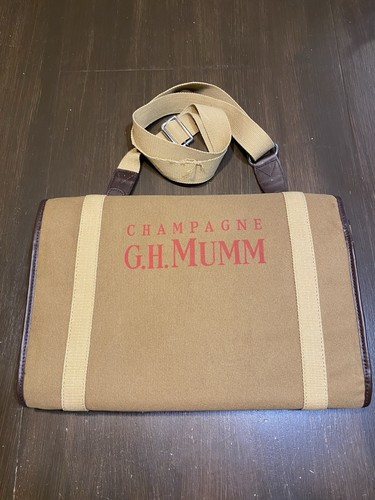 Mumm champagne canvas and - g.h.,