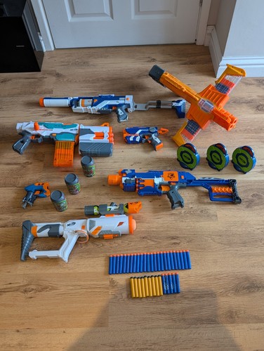 Nerf gun bundle over - gun, bundle,