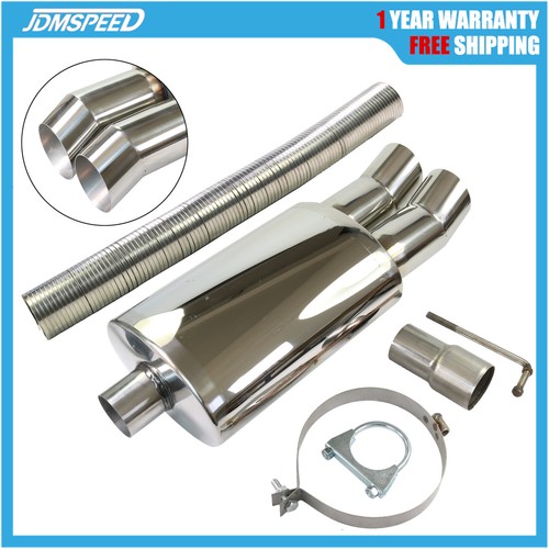 Universal exhaust back box - exhaust,
