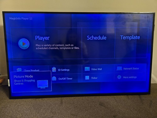 Samsung dm40e led display - 40",