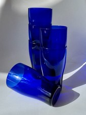 Set of 6 Vintage Bristol Blue