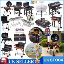 Large Charcoal Oil Drum BBQ