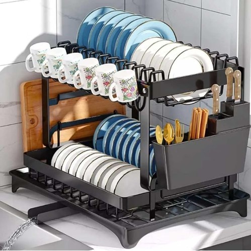 Dish drainer rack draining - drainer, rack-draining