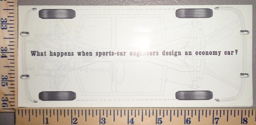 1962 triumph brochure folder - triumph,