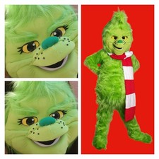 Grinch Mascot adults costume fancy dress outfit 