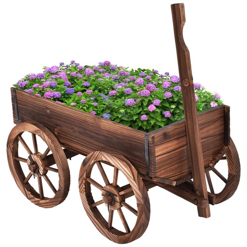 Northio flower cart wooden - northio,