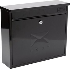 Post box Black Elegance Wall